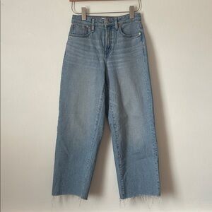 Madewell Light Blue Wide-Leg Jeans